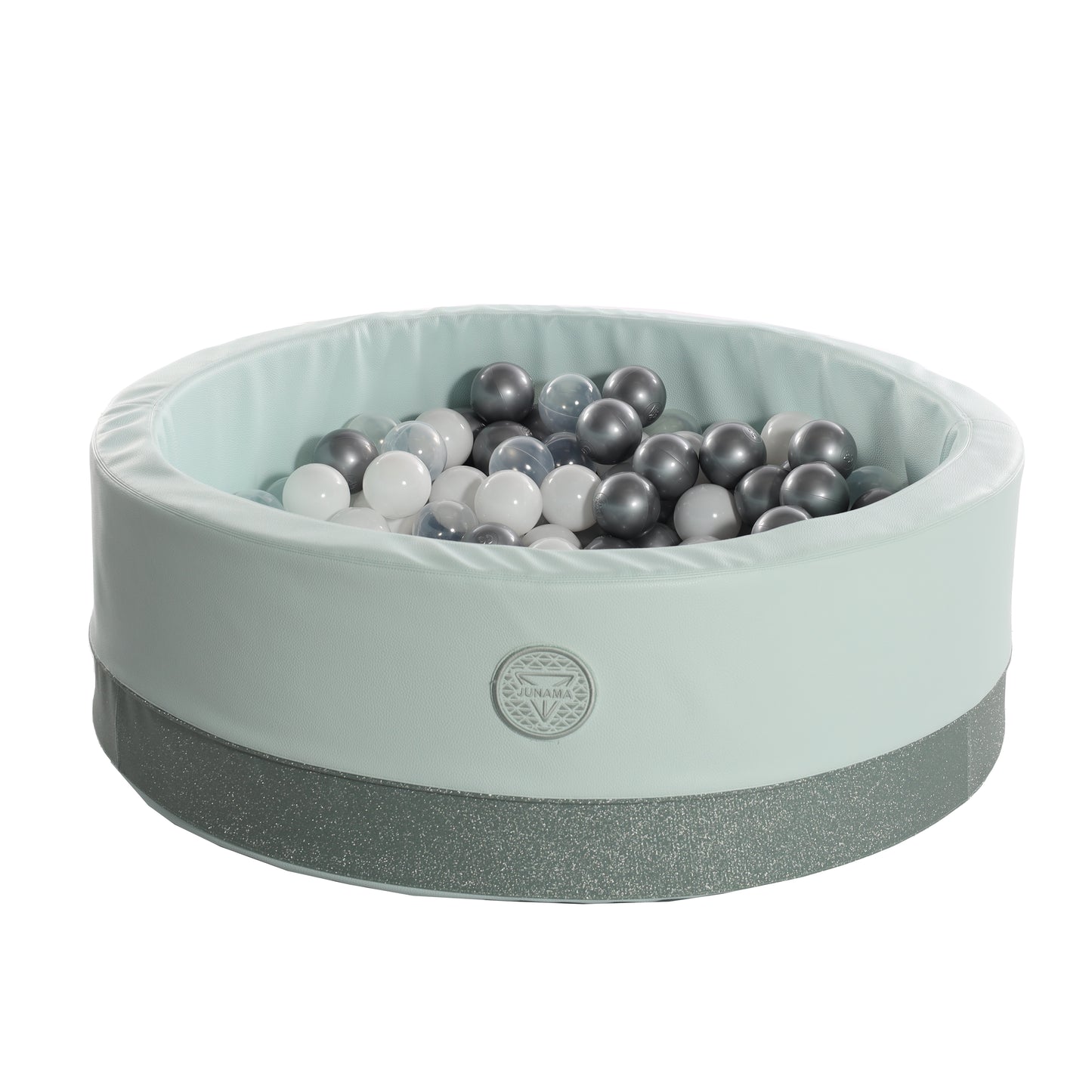 Junama Piscina de bolas Glitter con 200 pelotas