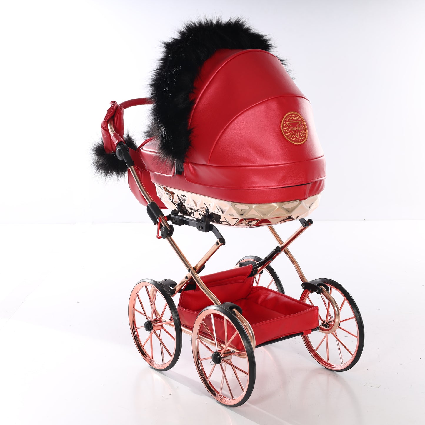 Carro de muñecas Rudolph Classic Rojo Junama