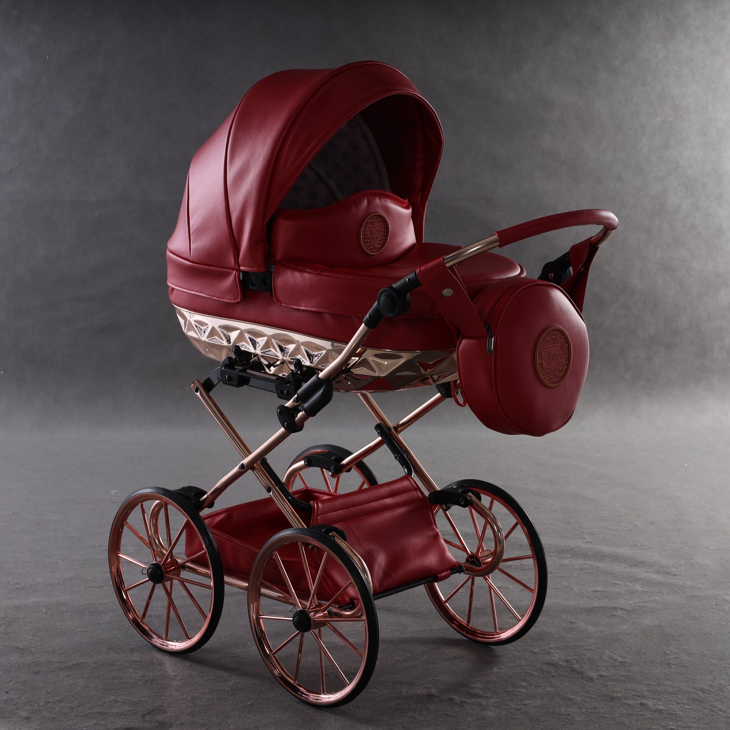 Carro de muñecas Rudolph Classic Rojo Junama