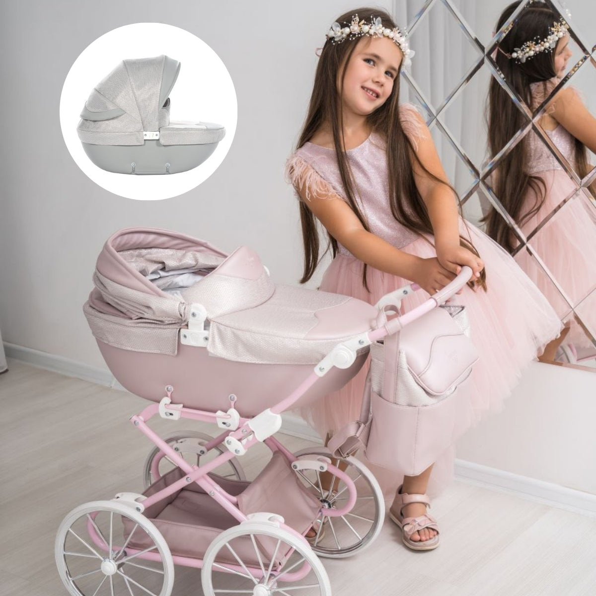 Junama Carro de muñecas Dolce Classic