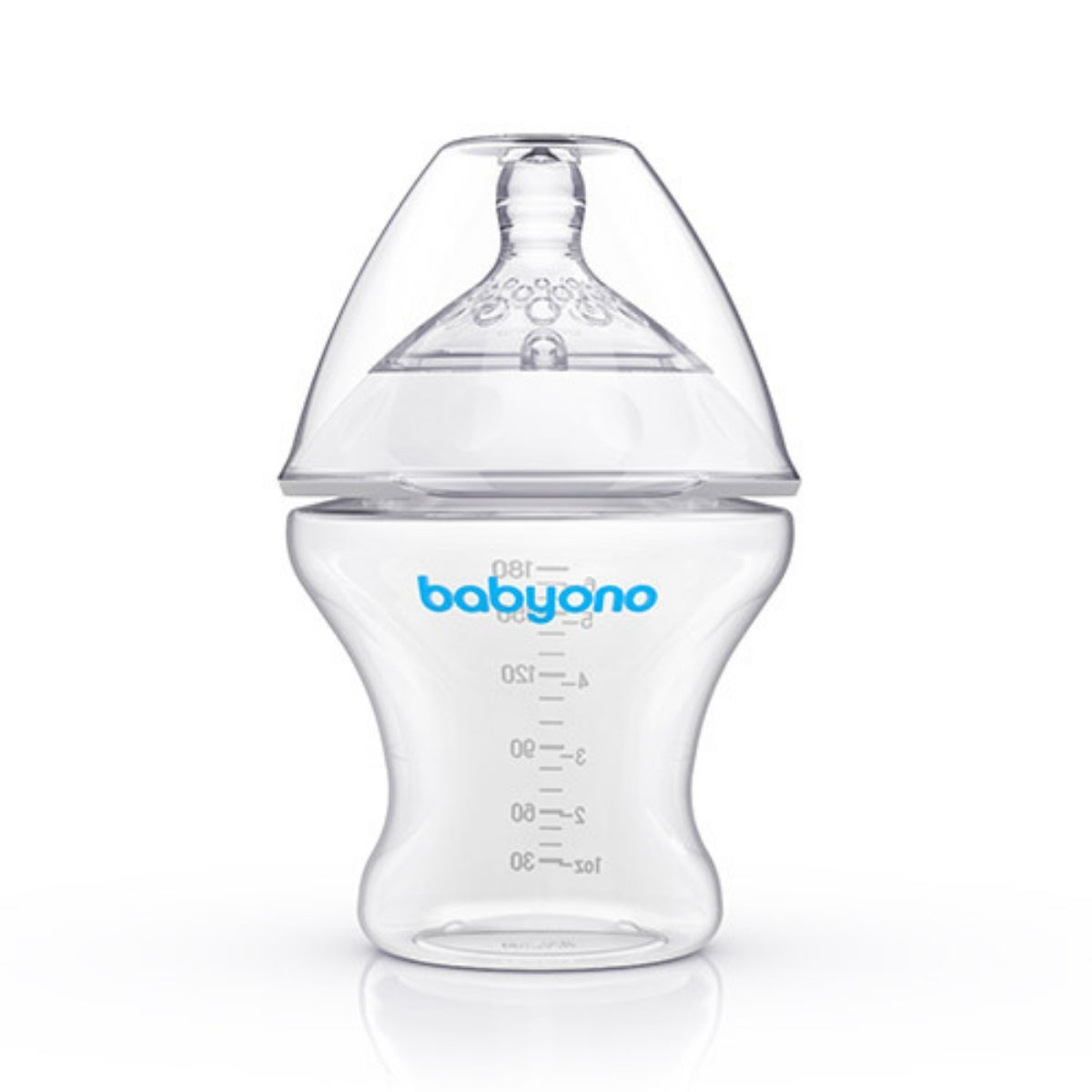 Babyono Biberón anticólico imitación pecho Natural Nursing