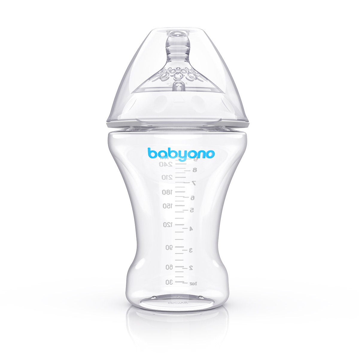 Babyono Biberón anticólico imitación pecho Natural Nursing