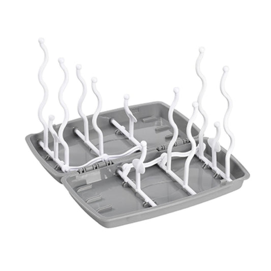 Babyono Escurridor de biberones plegable Grey