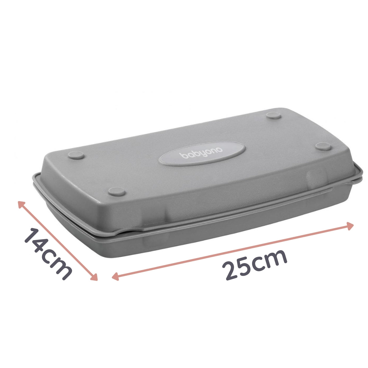 Babyono Escurridor de biberones plegable Grey