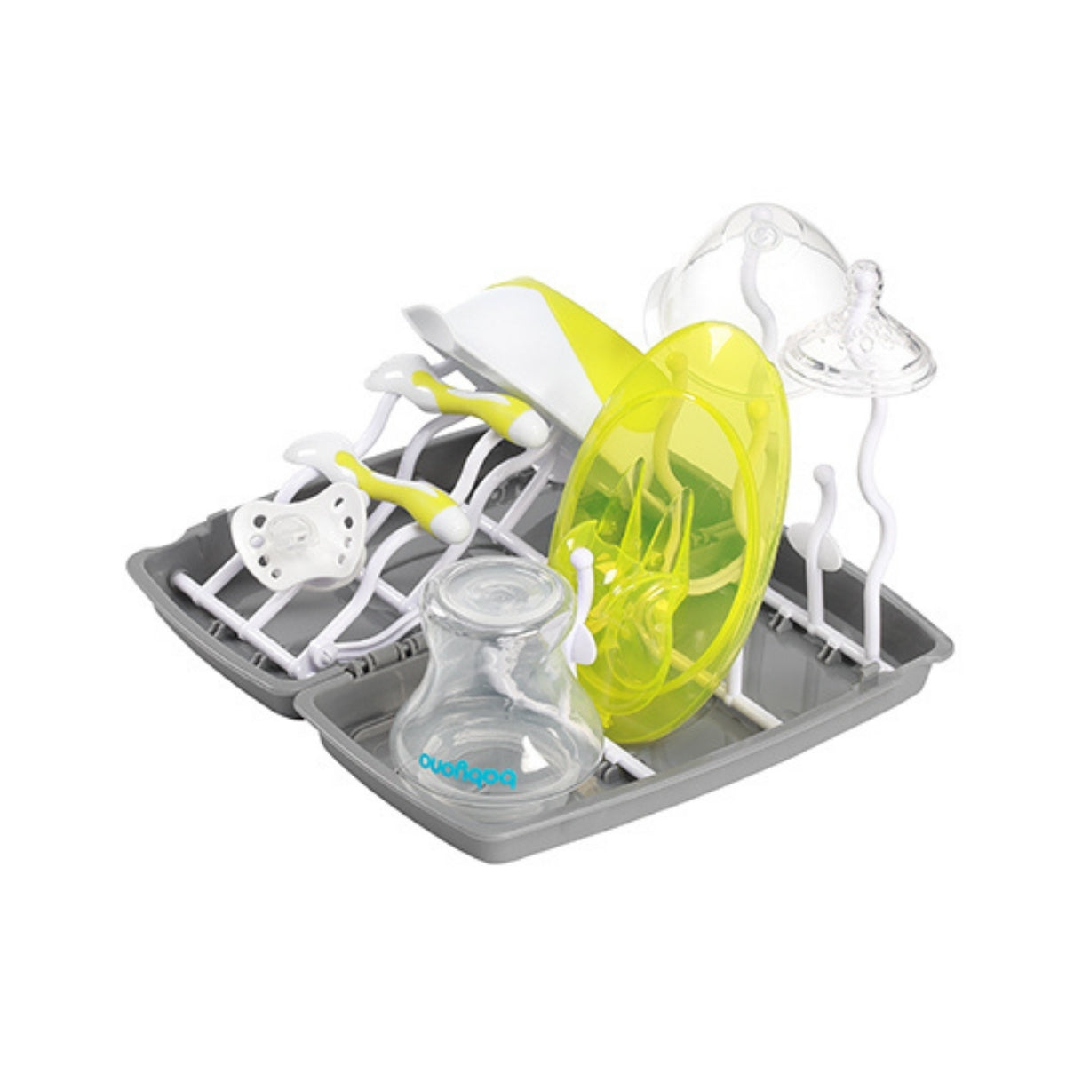 Babyono Escurridor de biberones plegable Grey