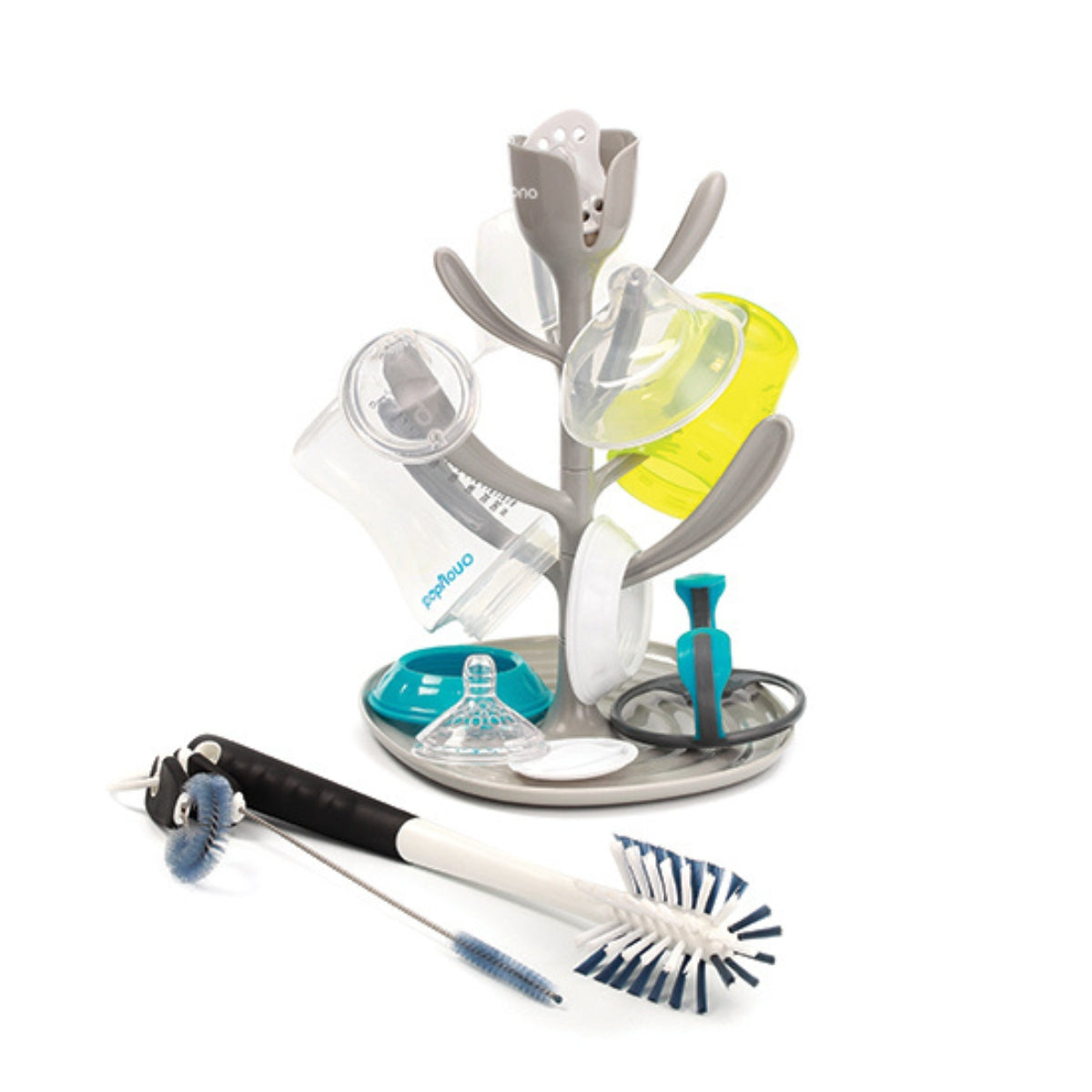 Babyono Escurridor de biberones y tetinas TULIP NATURAL NURSING