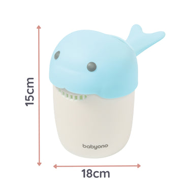 Babyono Jarra del baño para bebés Ballena