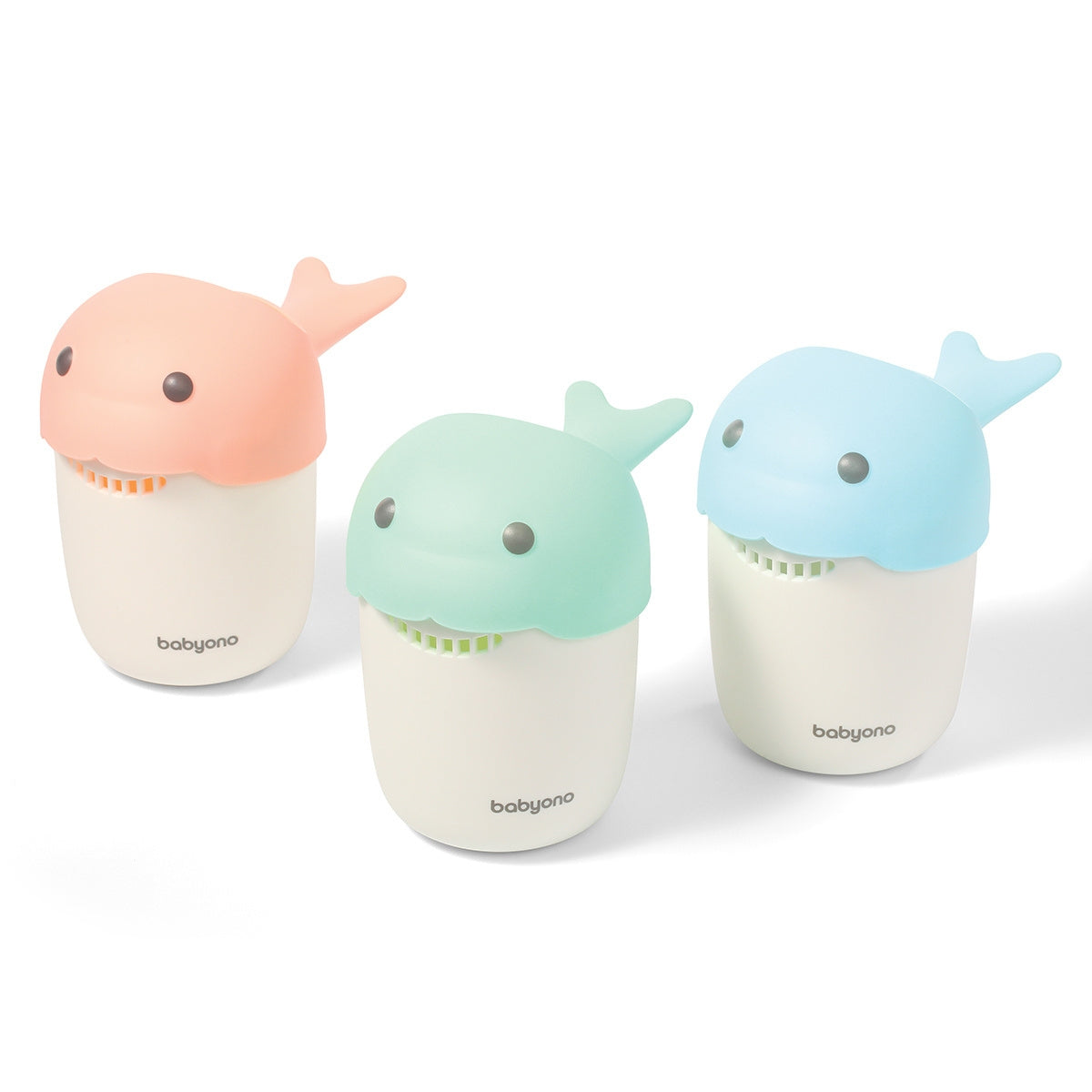 Babyono Jarra del baño para bebés Ballena