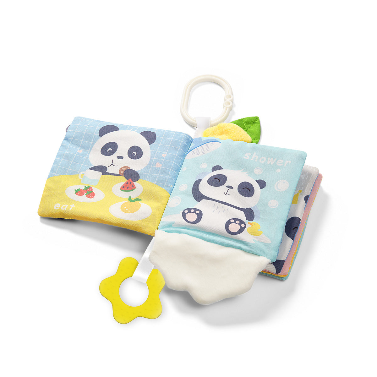 Babyono Libro blando de actividades sensorial
