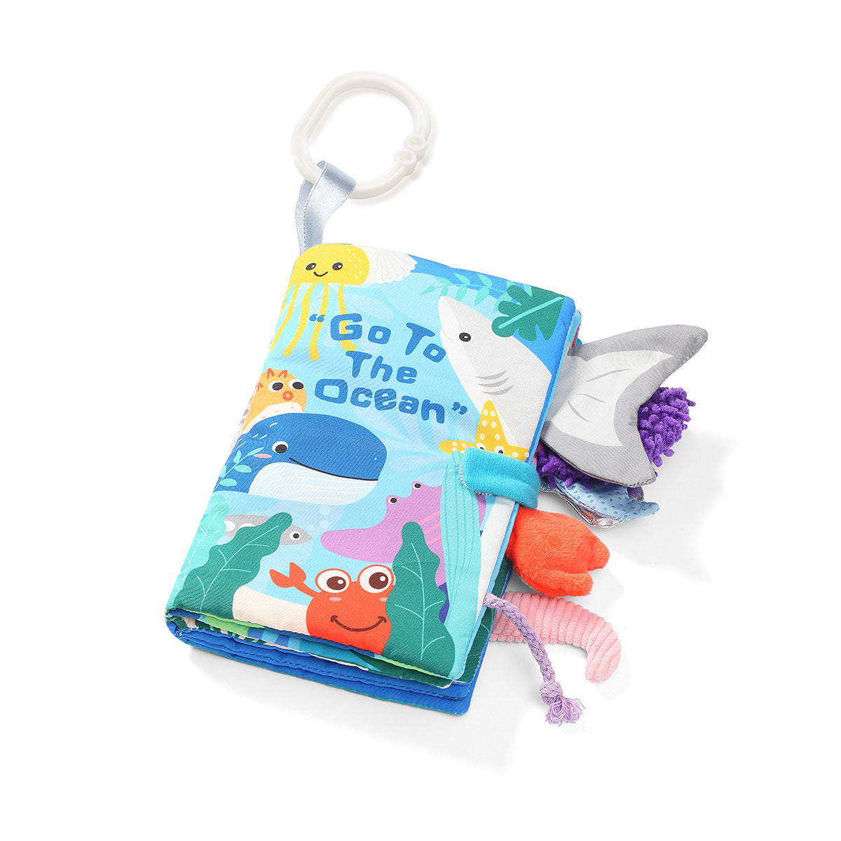 Babyono Libro blando de actividades sensorial