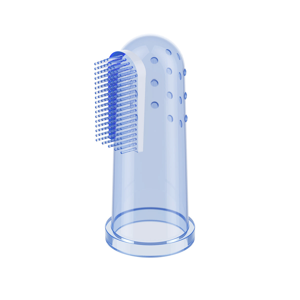 Babyono Cepillo dedal de silicona con estuche