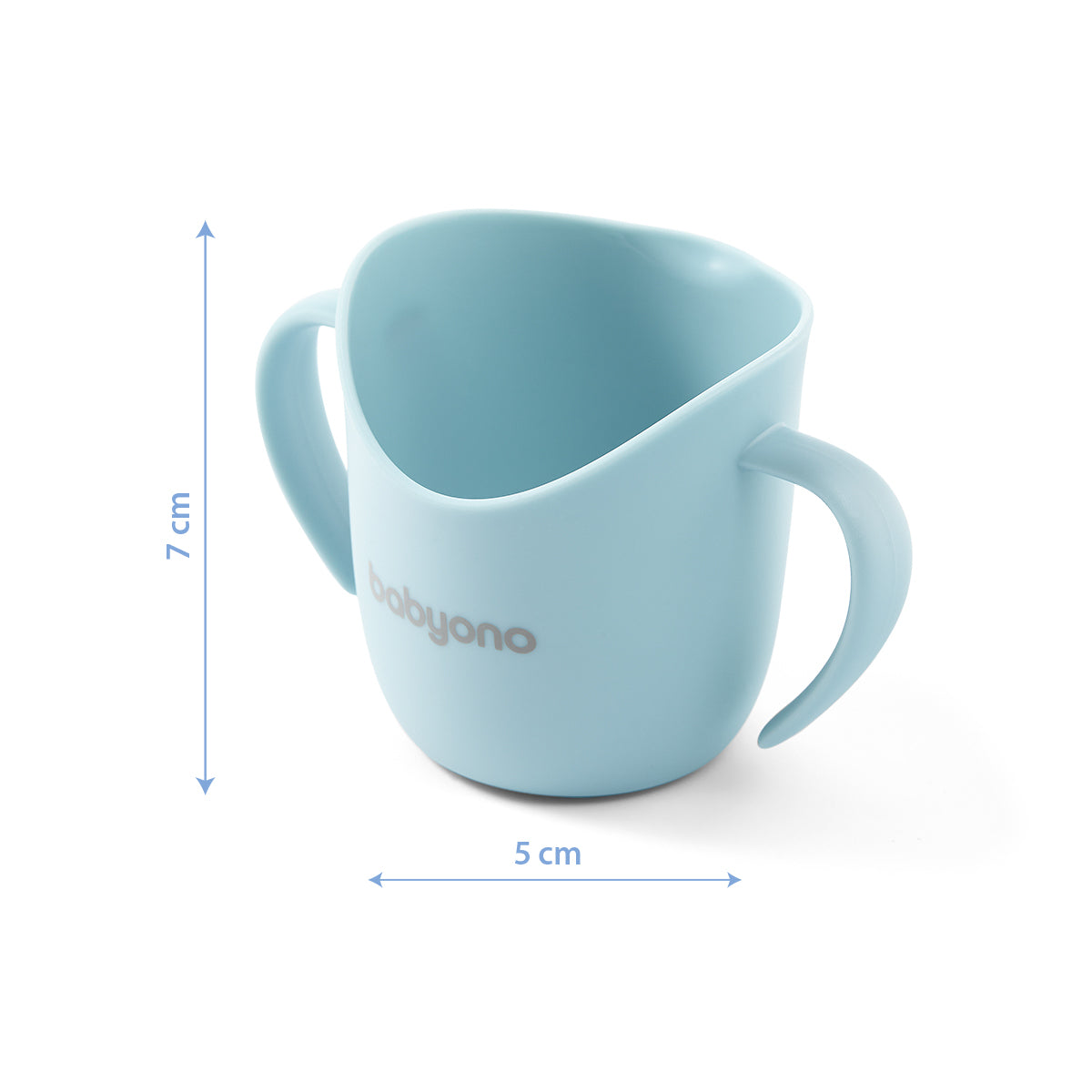 Babyono Taza infantil ergonomica aprendizaje FLOW 120 ml
