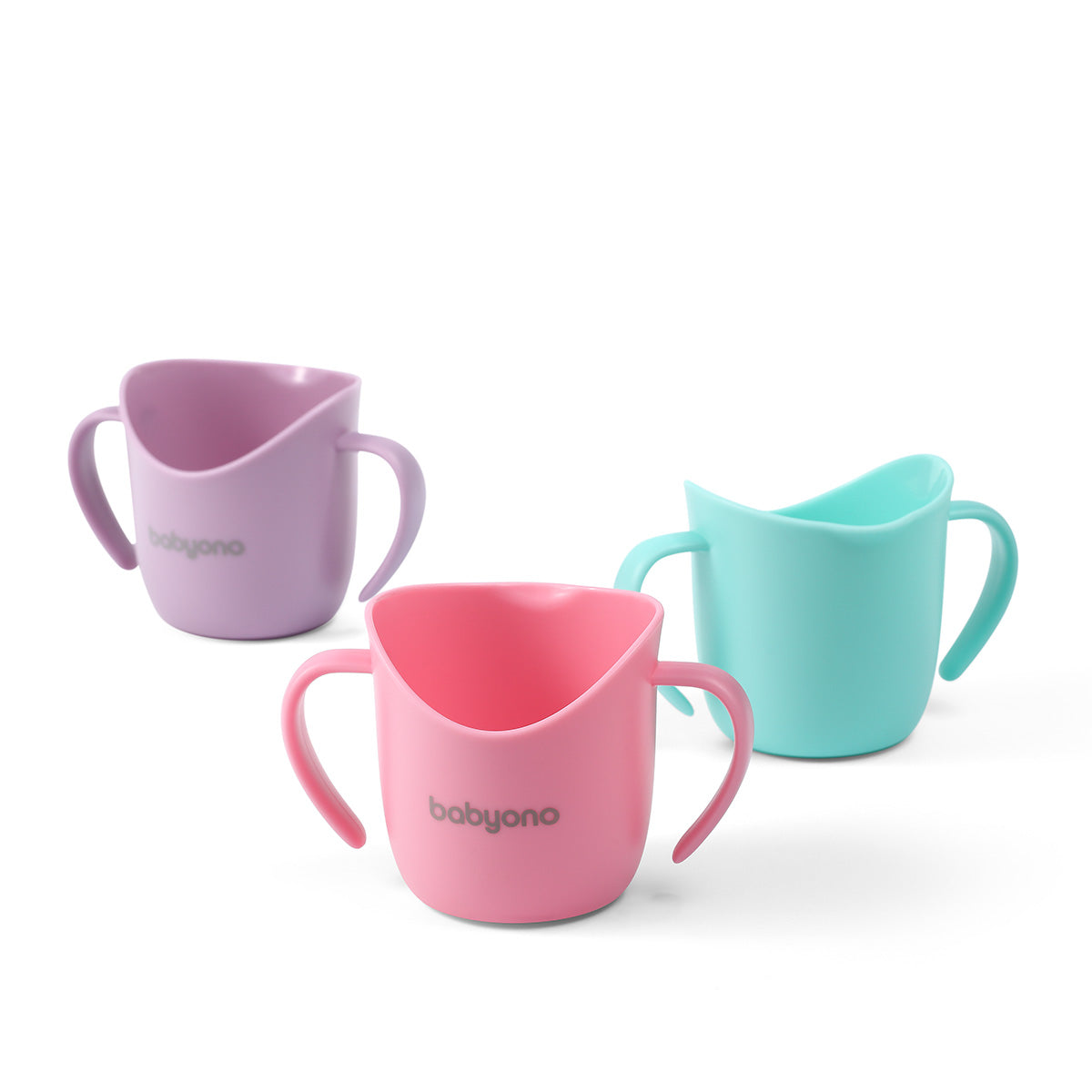 Babyono Taza infantil ergonomica aprendizaje FLOW 120 ml