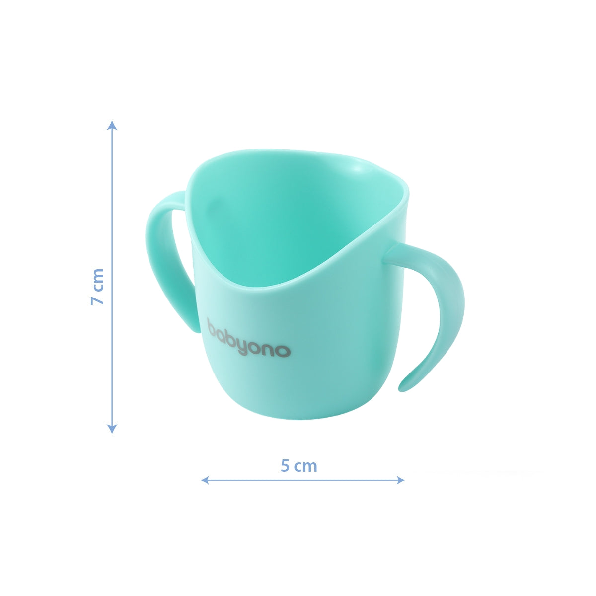 Babyono Taza infantil ergonomica aprendizaje FLOW 120 ml