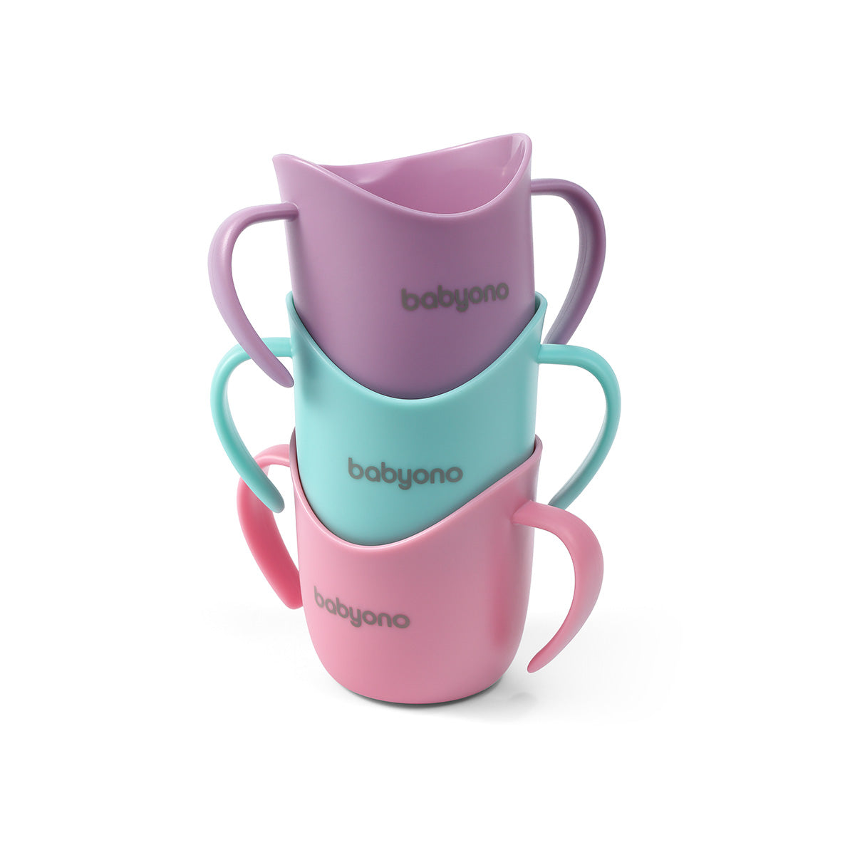 Babyono Taza infantil ergonomica aprendizaje FLOW 120 ml