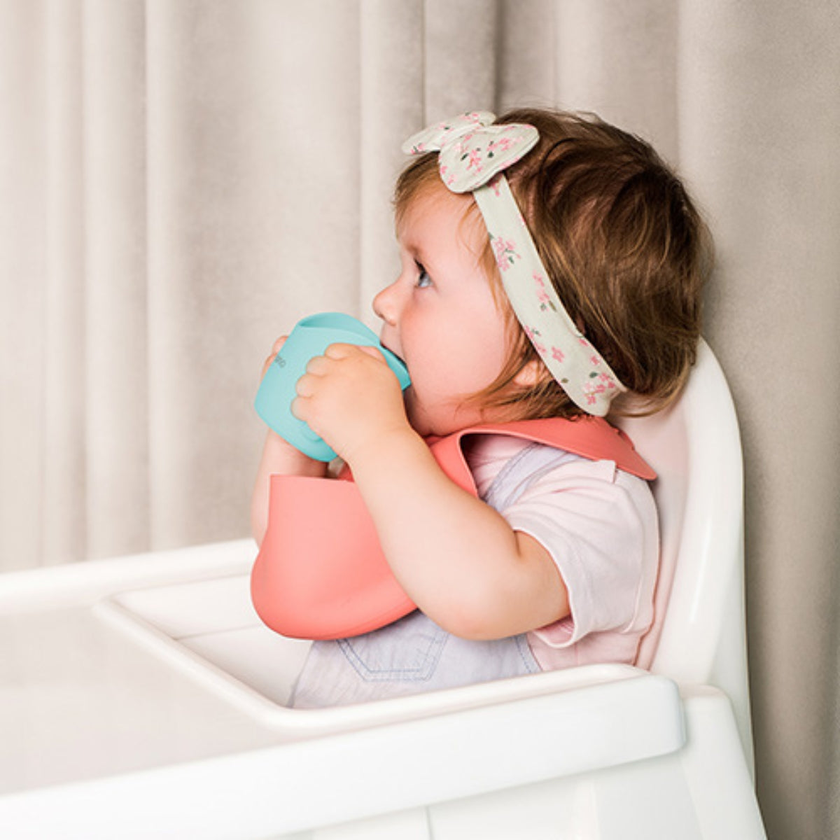 Babyono Taza infantil ergonomica aprendizaje FLOW 120 ml