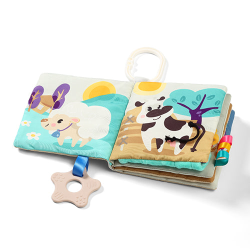 Babyono Libro sensorial educativo bebé Granja