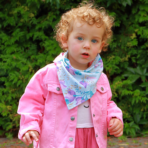 Babyono Set de 2 babero bandana