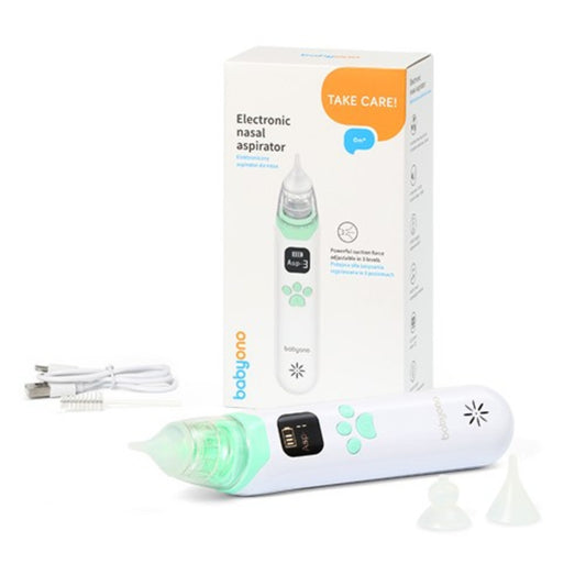 Babyono Aspirador nasal eléctrico ultrasilencioso