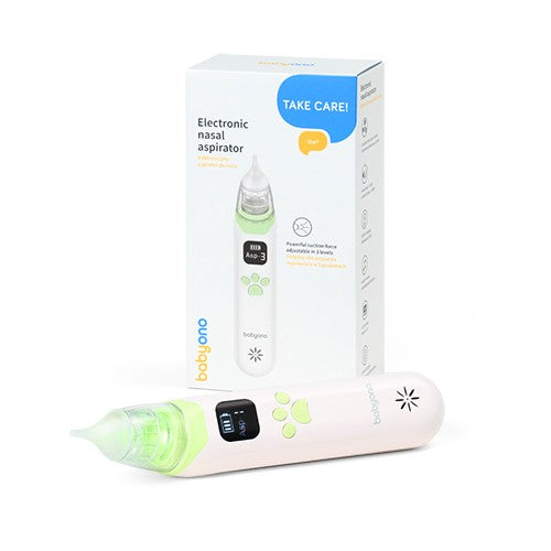 Babyono Aspirador nasal eléctrico ultrasilencioso