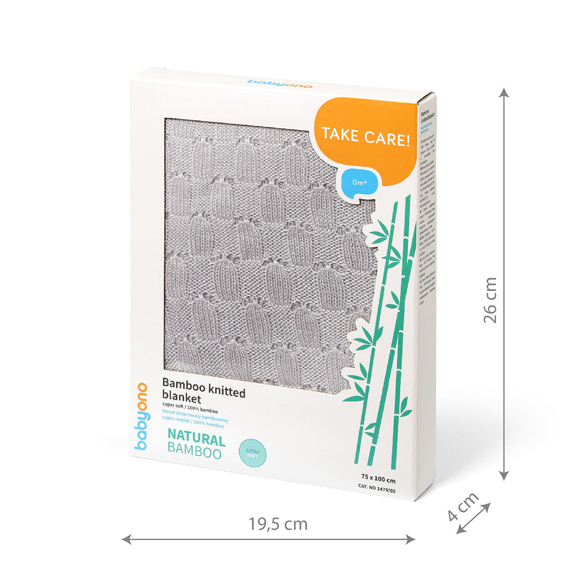 Babyono Manta natural para bebé 100% Bambú