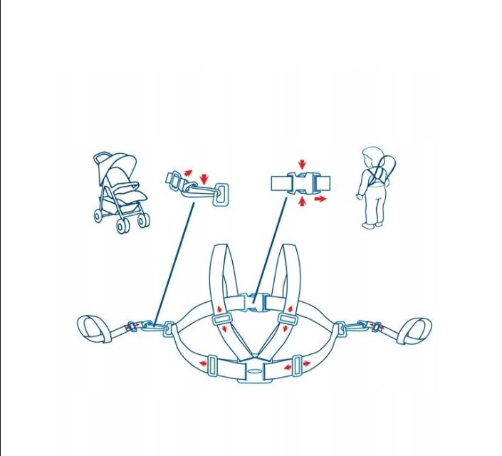 Babyono Arnés andador primeros pasos First Steps