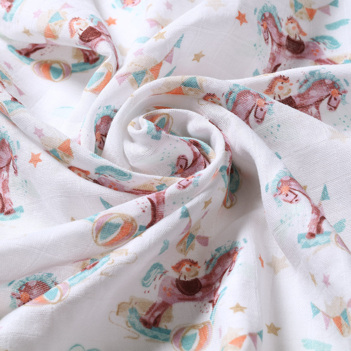 Babyono Pack 3 muselinas Natural bambú organico 70x70 cm