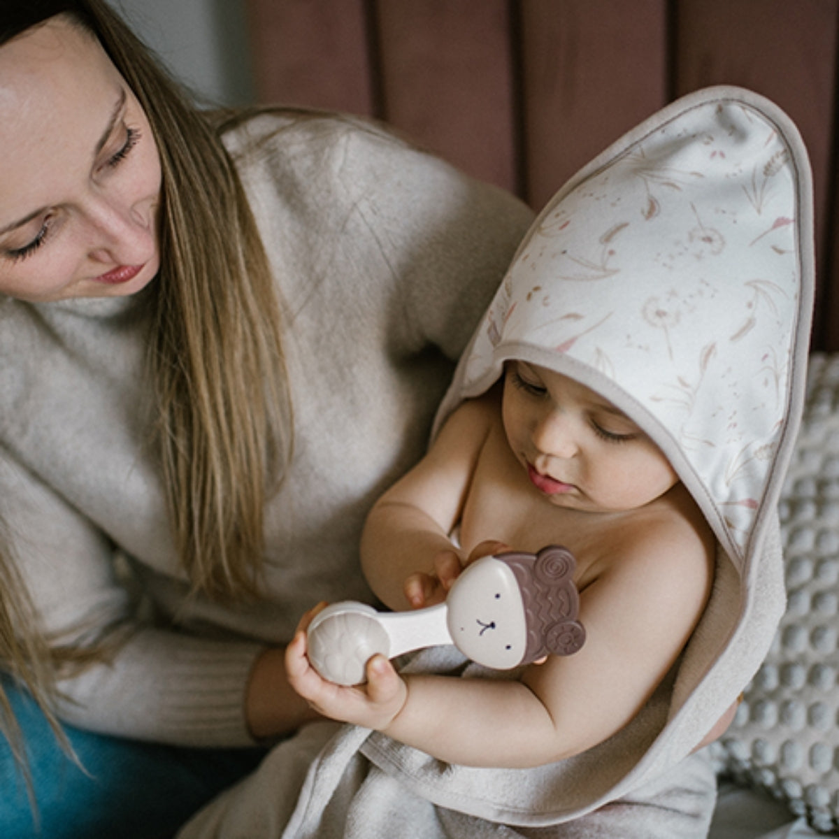 Babyono Sonajero mordedor para bebés 3m+