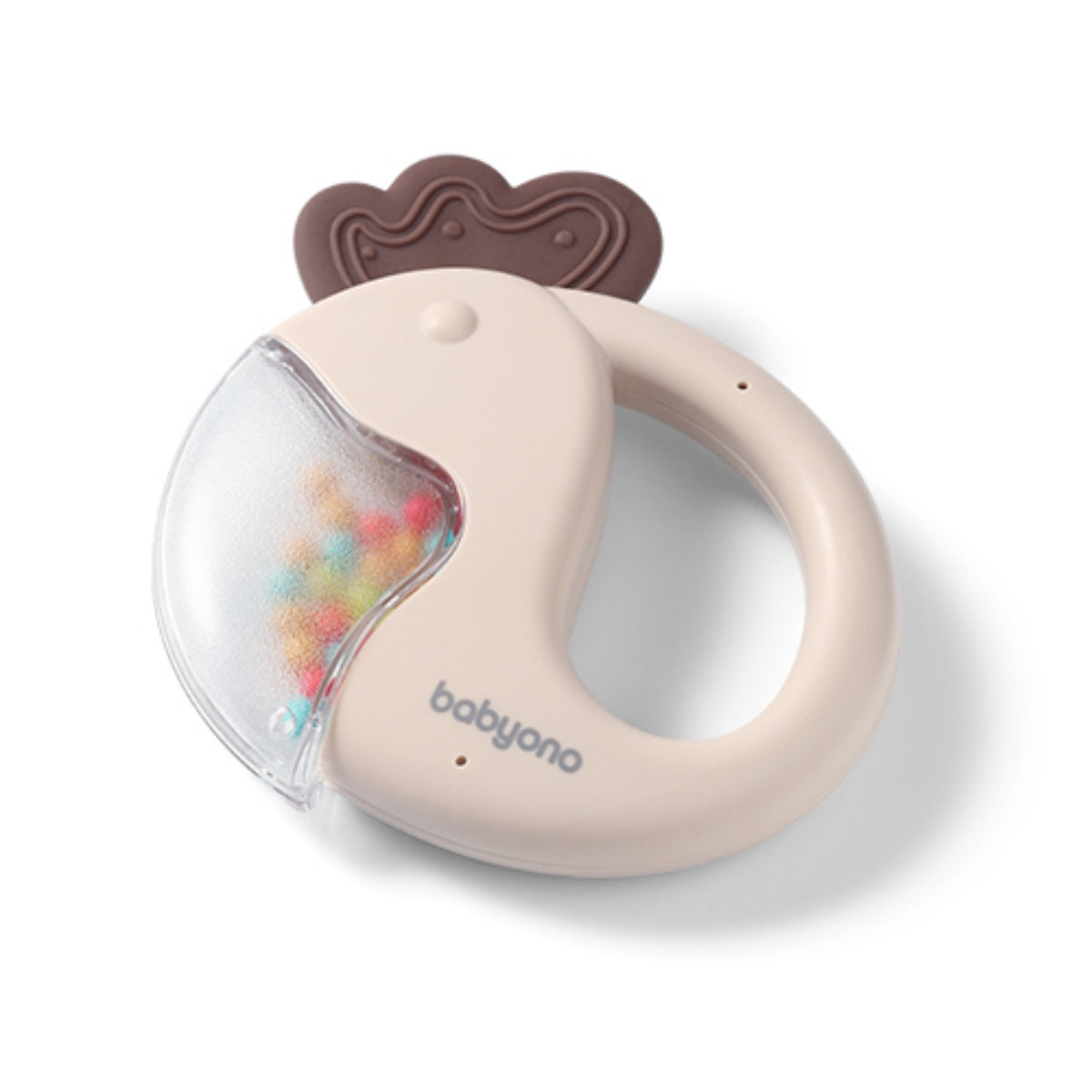 Babyono Sonajero fácil agarre para bebés 3m+