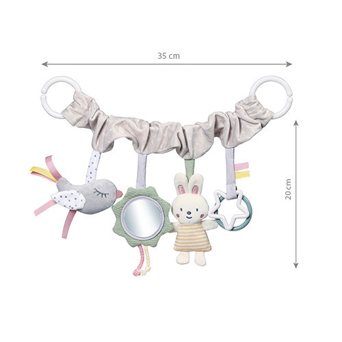 Babyono Juguete para cochecito de bebé Nature