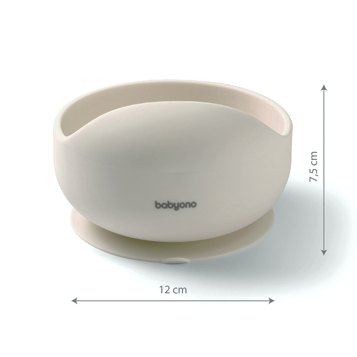 Babyono Bowl silicona con ventosa para bebés