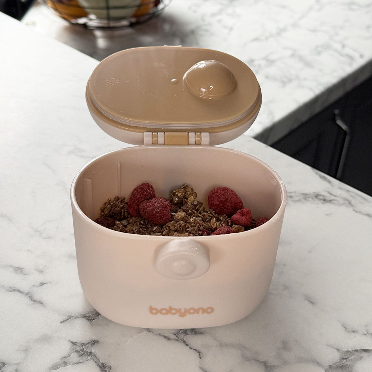 Babyono Dosificador de leche en polvo portatil