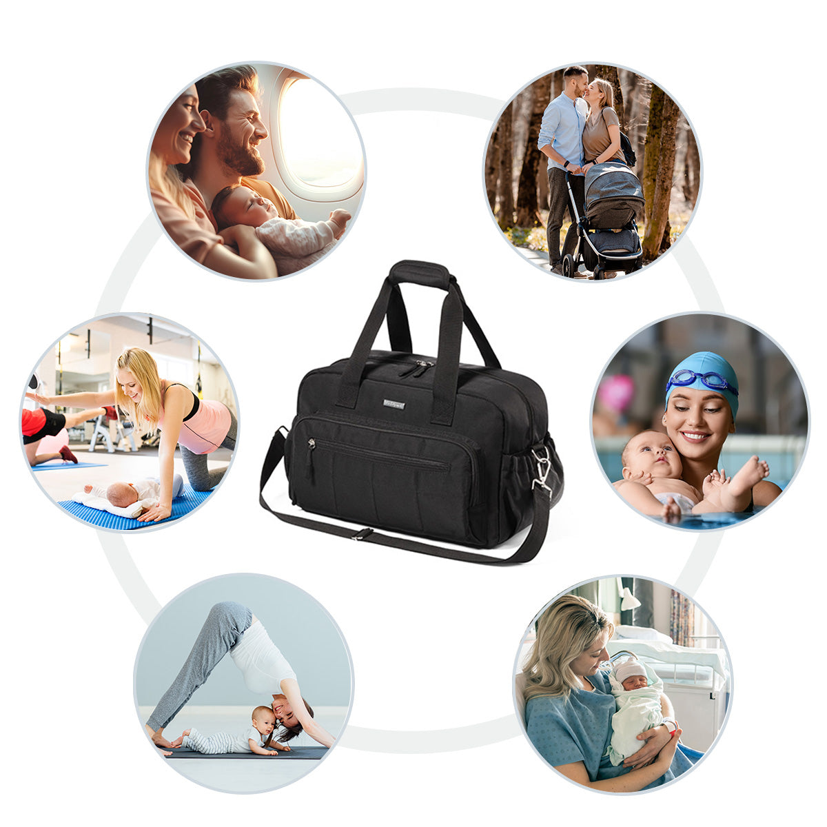 Babyono Bolso de viaje maternal