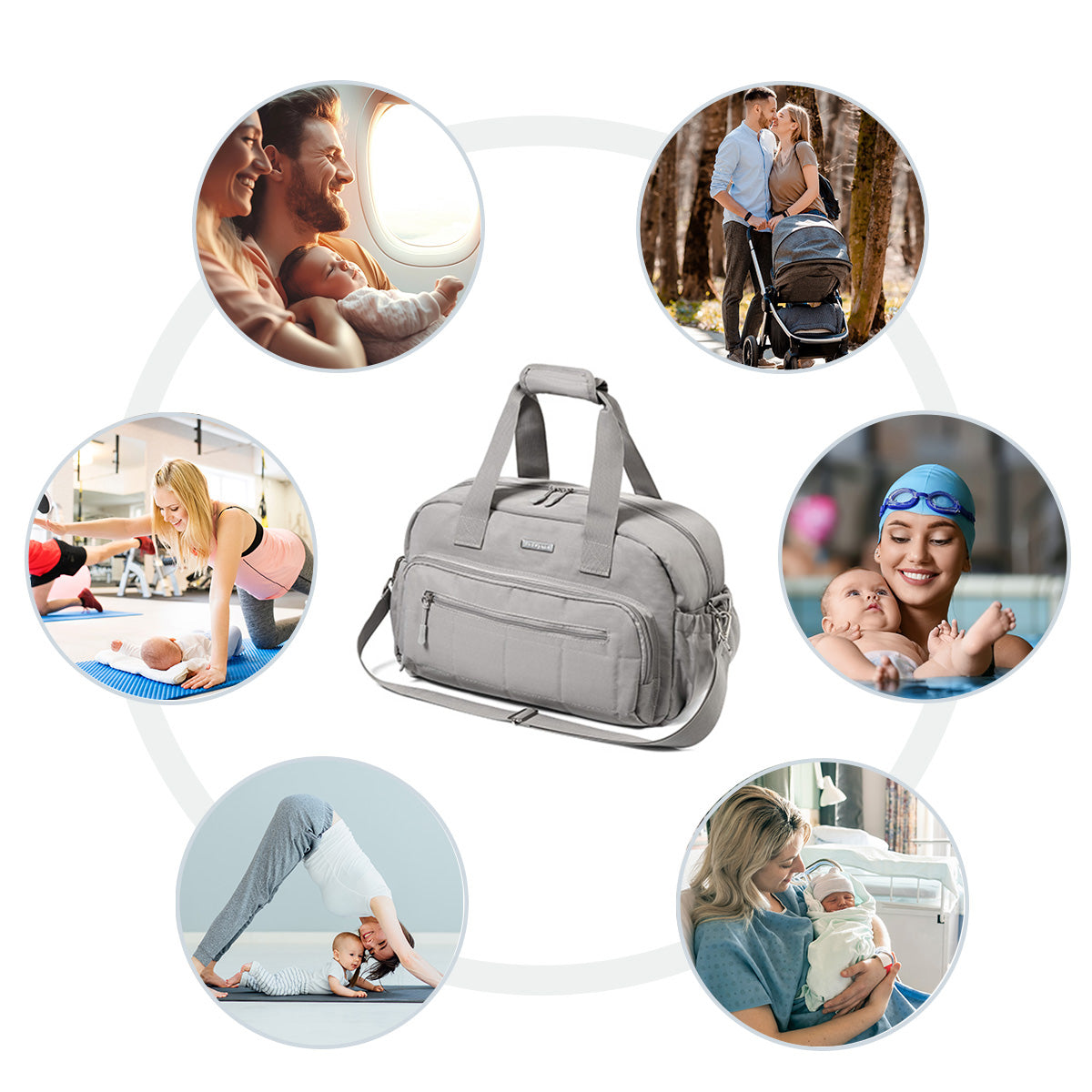 Babyono Bolso de viaje maternal