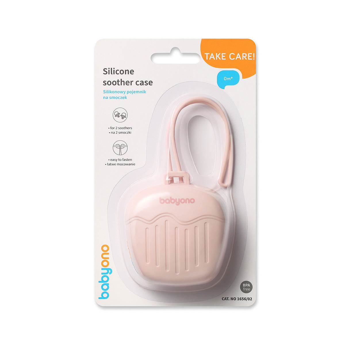 Babyono Caja portachupetes de silicona