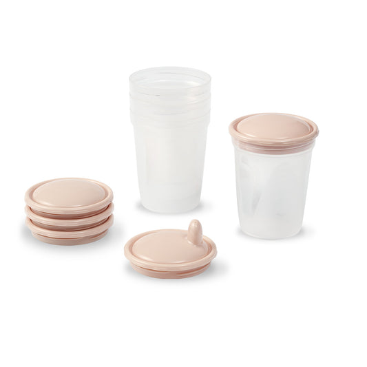 Babyono Recipientes para la leche y alimentos 200ml pack 4 unid.