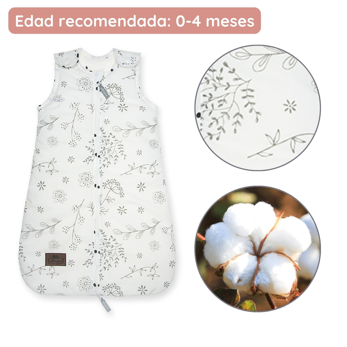 Bloom Saco de dormir para bebés Newborn 0-4m