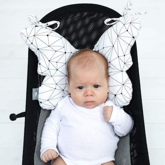 Bloom Almohada para bebés antichoque Mariposa