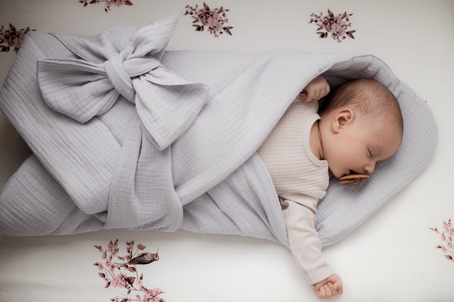 Natural Baby Saco capazo bebé Muselina Premium