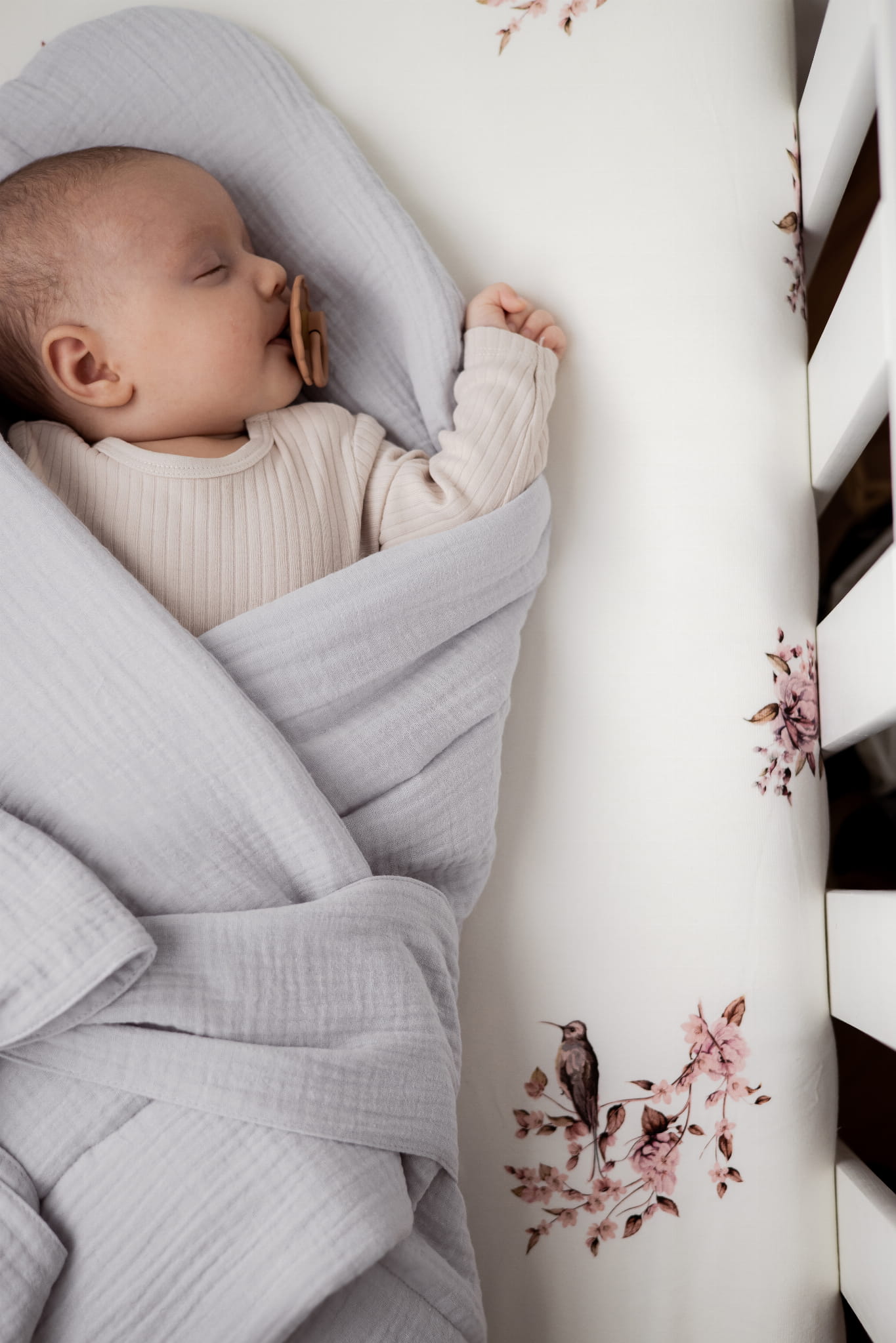Natural Baby Saco capazo bebé Muselina Premium