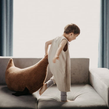 Natural Baby Sacos de dormir con piernas T-S Muselina algodón