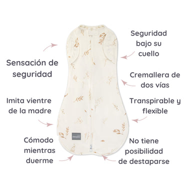 Bohemian Saco de dormir bebé cocoon Second Step