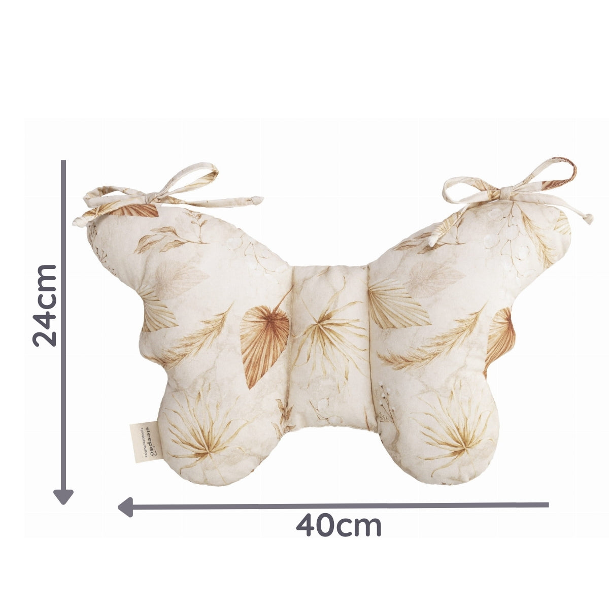 Bohemian Almohada para bebés antichoque Mariposa