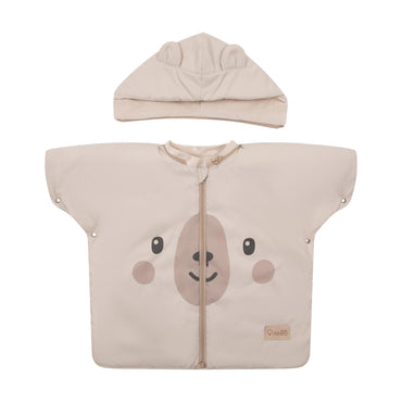 Teddy Bear Poncho infantil para sillas de coche niños 1-4 años