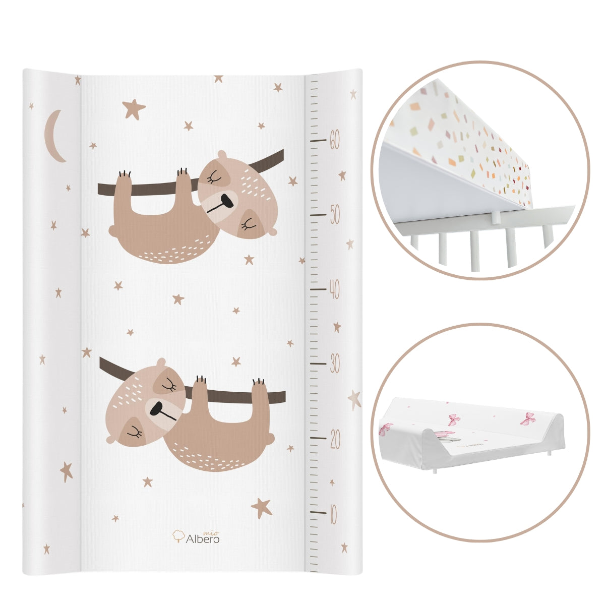 Basic Cambiador base rígida 70x47cm Cuna y Cómoda 2 en 1
