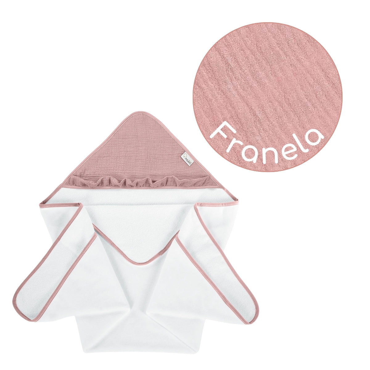 Cotton Color Maxicapa de baño para bebés