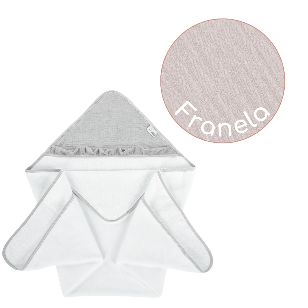 Cotton Color Maxicapa de baño para bebés