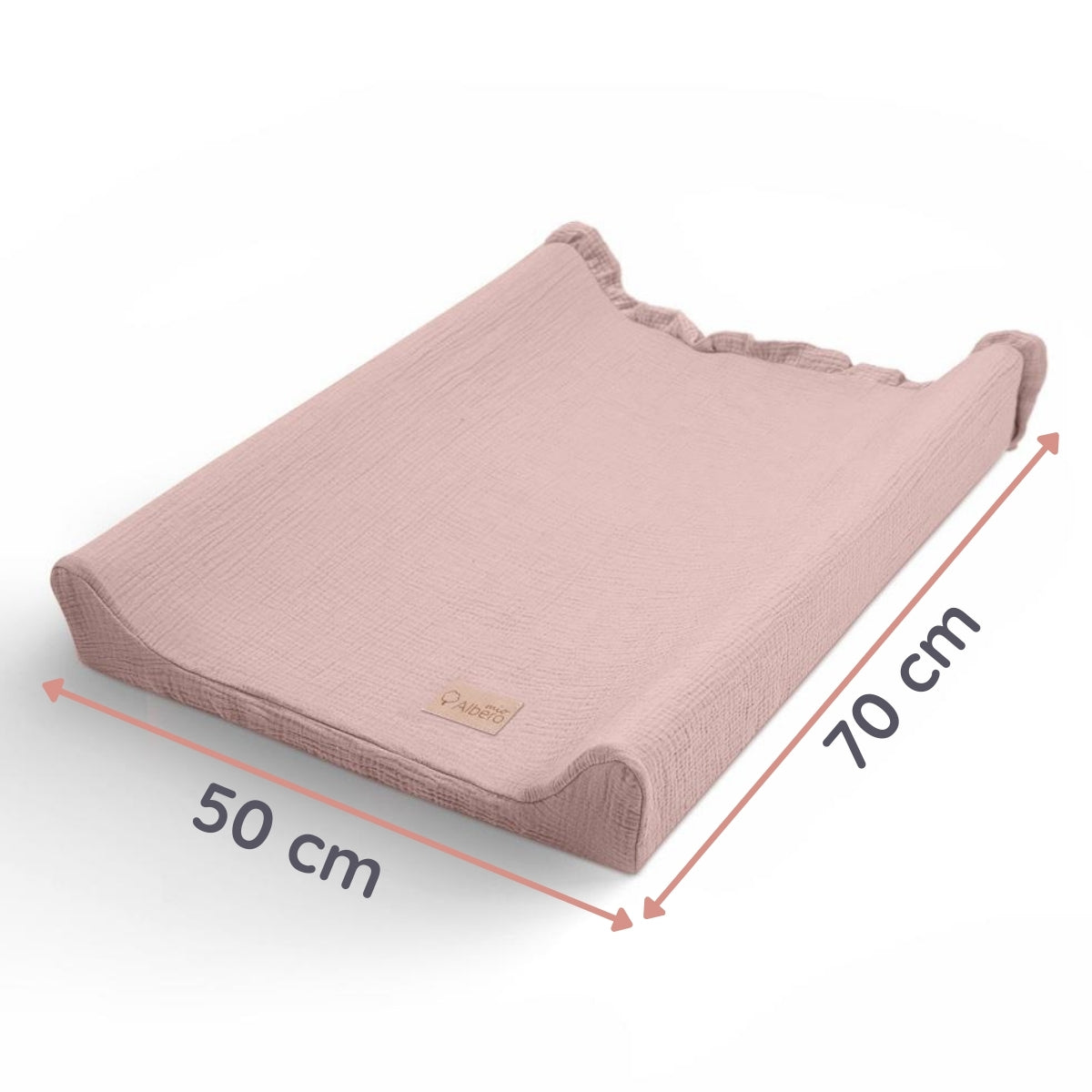 Cotton Color Funda de cambiador Muselia Algodón 100%