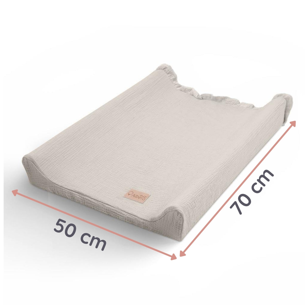Cotton Color Funda de cambiador Muselia Algodón 100%