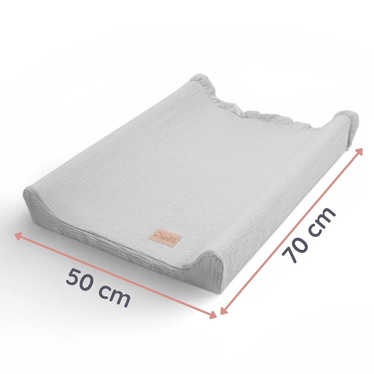 Cotton Color Funda de cambiador Muselia Algodón 100%